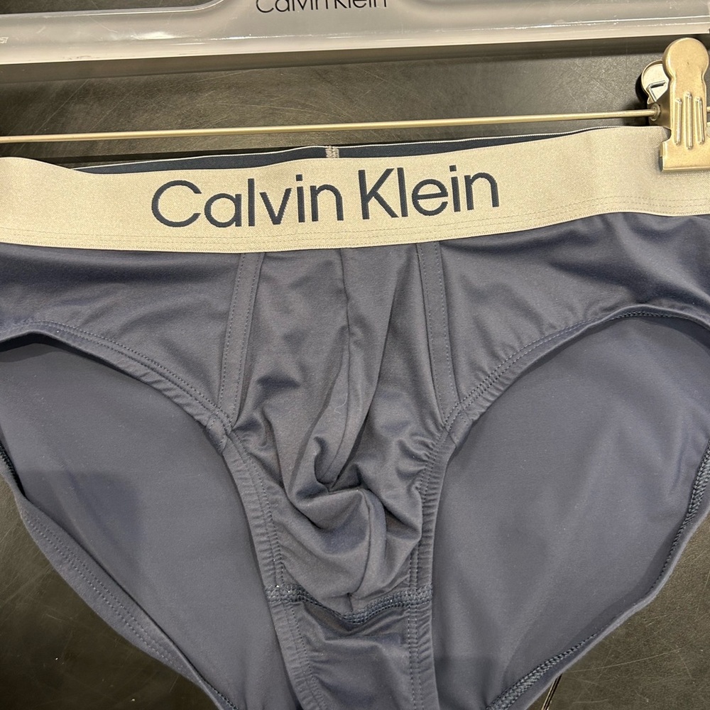 Calvin Klein | Brushed Microfiber Stretch Hip in blue  new